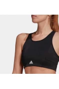 TOP 3-LISTRAS SPORT BRA ADIDAS FEMININO - Preto TOP 3-LISTRAS SPORT BRA ADIDAS FEMININO - Preto