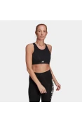 TOP 3-LISTRAS SPORT BRA ADIDAS FEMININO - Preto TOP 3-LISTRAS SPORT BRA ADIDAS FEMININO - Preto