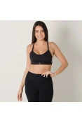 TOP ADIDAS ALL ME 3-STRIPES FEMININO - Preto/branco TOP ADIDAS ALL ME 3-STRIPES FEMININO - Preto/branco
