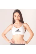 TOP ADIDAS ALL ME BADGE OF SPORT FEMININO - Branco/preto TOP ADIDAS ALL ME BADGE OF SPORT FEMININO - Branco/preto