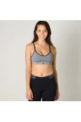 TOP ADIDAS ALL ME HTR FEMININO - Cinza TOP ADIDAS ALL ME HTR FEMININO - Cinza