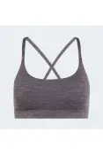 TOP ADIDAS ALL ME LIGHT SUPPORT FEMININA - Chumbo