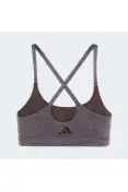 TOP ADIDAS ALL ME LIGHT SUPPORT FEMININA - Chumbo
