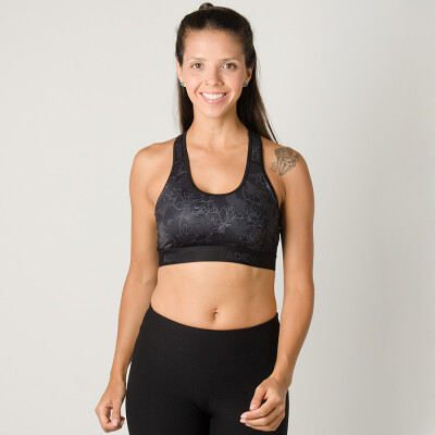 TOP ADIDAS DRST ASK SP RTG FEMININO - Preto TOP ADIDAS DRST ASK SP RTG FEMININO - Preto