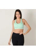 TOP ADIDAS ESPORTIVO ALPHASKIN FEMININO - Verde TOP ADIDAS ESPORTIVO ALPHASKIN FEMININO - Verde