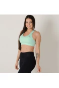 TOP ADIDAS ESPORTIVO ALPHASKIN FEMININO - Verde TOP ADIDAS ESPORTIVO ALPHASKIN FEMININO - Verde