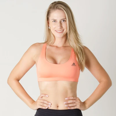 TOP ADIDAS ESS CLIMA FEMININO - Salmao TOP ADIDAS ESS CLIMA FEMININO - Salmao