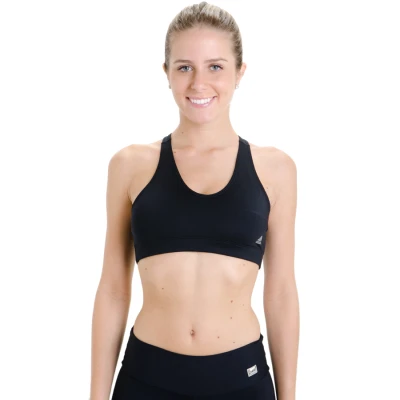 TOP ADIDAS ESS MF FEMININO - Preto