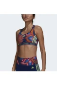 TOP ADIDAS FARM FEMININO - Marinho/vermelho