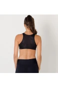 TOP ADIDAS G WO BASIC BRA FEMININO - Preto TOP ADIDAS G WO BASIC BRA FEMININO - Preto
