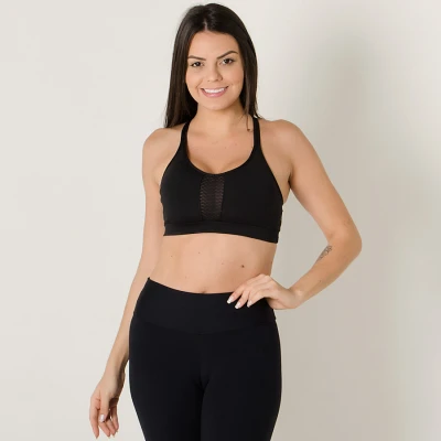 TOP ADIDAS MOBILITY BASIC FEMININO - Preto TOP ADIDAS MOBILITY BASIC FEMININO - Preto