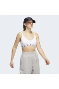TOP ADIDAS PUREB SUPORTE LEVE FEMININO - Branco