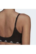 TOP ADIDAS PUREB SUPORTE LEVE FEMININO - Preto TOP ADIDAS PUREB SUPORTE LEVE FEMININO - Preto