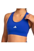 TOP ADIDAS TREINO BASICO SUPORTE MEDIO FEMININO - Azul