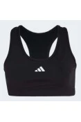 TOP ADIDAS TREINO BASICO SUPORTE MEDIO FEMININO - Preto
