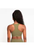 TOP ADIDAS TREINO BASICO SUPORTE MEDIO FEMININO - Verde