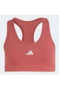 TOP ADIDAS TREINO BASICO SUPORTE MEDIO FEMININO - Vermelho