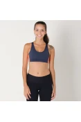 TOP ADIDAS VWO BASIC FEMININO - Marinho/laranja