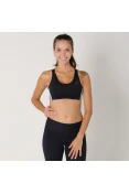 TOP ADIDAS VWO BASIC FEMININO - Preto/branco