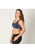 TOP ADIDAS WORKOUT VIDA FEMININO - Marinho TOP ADIDAS WORKOUT VIDA FEMININO - Marinho