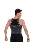 TOP ASICS COMPRESSAO TANK MASCULINO - Chumbo TOP ASICS COMPRESSAO TANK MASCULINO - Chumbo