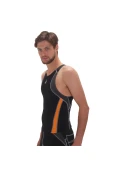 TOP ASICS COMPRESSAO TANK MASCULINO - Preto TOP ASICS COMPRESSAO TANK MASCULINO - Preto