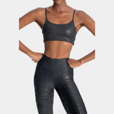 TOP BODY LIVE CURVE ESSENTIAL - Preto