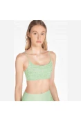 TOP BODY LIVE CURVE ESSENTIAL - Verde oliva TOP BODY LIVE CURVE ESSENTIAL - Verde oliva