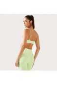 TOP COLCCI ALÇAS FINAS SPORT CYCLING FEMININO - Verde TOP COLCCI ALÇAS FINAS SPORT CYCLING FEMININO - Verde