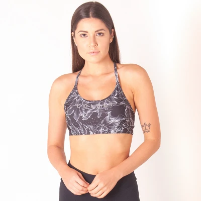 TOP COLCCI ESTAMPADO FEMININO - Preto/branco