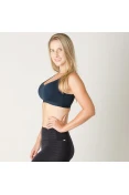 TOP LIVE BIO CLEAVAGE BASIC FEMININO - Marinho