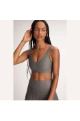 TOP LIVE CROSS ESSENTIAL FEMININO - Grafite