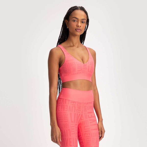 TOP LIVE CROSS ESSENTIAL FEMININO - Rosa