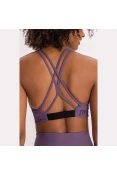 TOP LIVE HALTER ICON LUX FEMININO - Roxo TOP LIVE HALTER ICON LUX FEMININO - Roxo