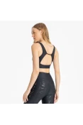 TOP LIVE ICON LUX FEMININO - Preto