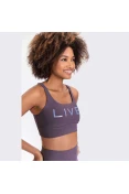TOP LIVE ICON LUX FEMININO - Roxo TOP LIVE ICON LUX FEMININO - Roxo