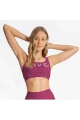TOP LIVE ICON LUX FEMININO - Roxo