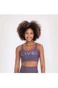 TOP LIVE ICON LUX FEMININO - Roxo TOP LIVE ICON LUX FEMININO - Roxo