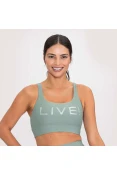 TOP LIVE ICON LUX FEMININO - Verde TOP LIVE ICON LUX FEMININO - Verde