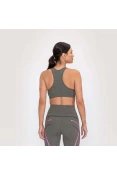 TOP LIVE MARINE GROOVE FEMININO - Grafite