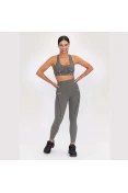TOP LIVE MARINE GROOVE FEMININO - Grafite