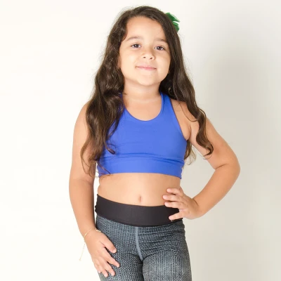 TOP LIVE PLAY AROUND INFANTIL - Azul