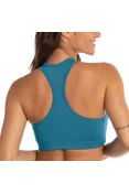 TOP MIZUNO ESSENCE FEMININO - Azul