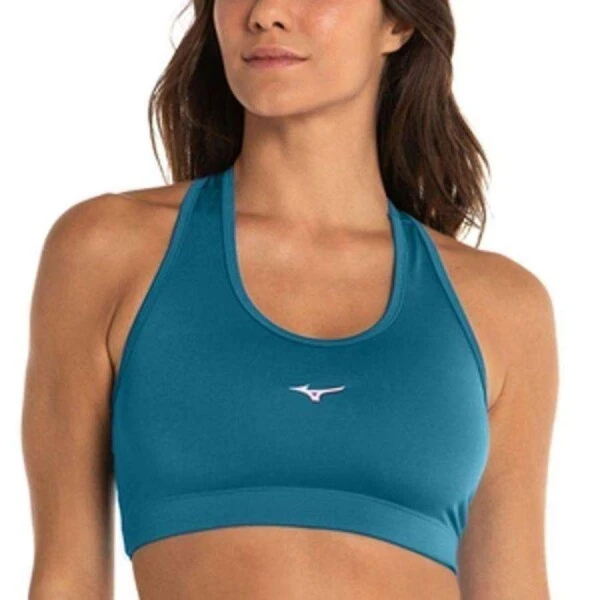 TOP MIZUNO ESSENCE FEMININO - Azul