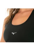 TOP MIZUNO ESSENCE FEMININO - Preto