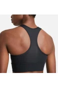 TOP NIKE DF SWSH LNGLN BRA FEMININO - Preto