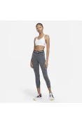 TOP NIKE DRI-FIT INDY FEMININO - Branco/cinza TOP NIKE DRI-FIT INDY FEMININO - Branco/cinza