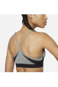 TOP NIKE DRI-FIT INDY FEMININO - Grafite/preto TOP NIKE DRI-FIT INDY FEMININO - Grafite/preto