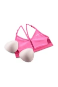TOP NIKE DRI-FIT INDY FEMININO - Rosa TOP NIKE DRI-FIT INDY FEMININO - Rosa