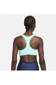 TOP NIKE DRI-FIT SWOOSH FEMININO - Azul celeste